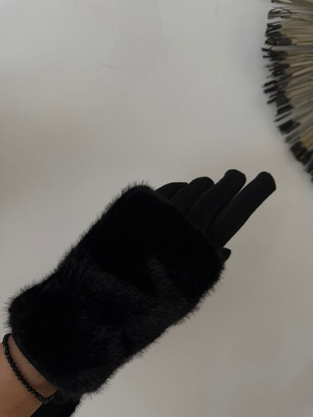 Mitones/Guantes Pelo Black