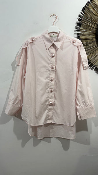 Camisa Button Pearl