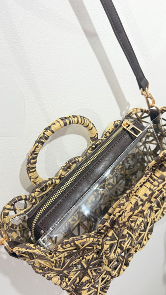 Bolso Cesta Ratán