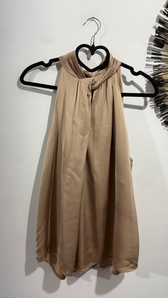 Top Halter Satinado
