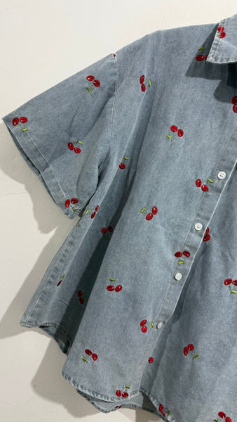 Camisa DENIM CHERRY
