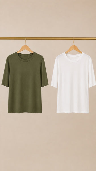Camiseta Básica Cuello