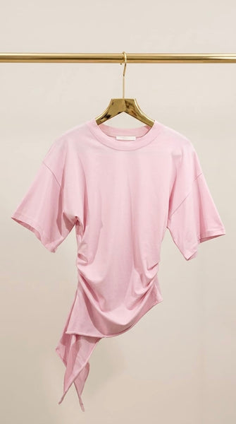 Camiseta Asimétrica Algodón
