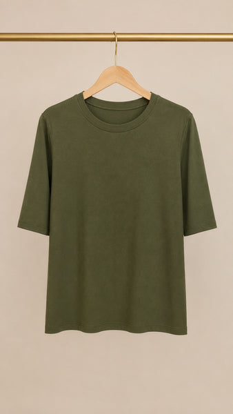 Camiseta Básica Cuello