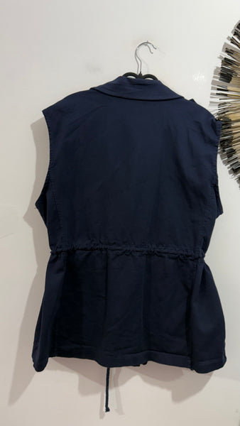 Chaleco Denim Navy