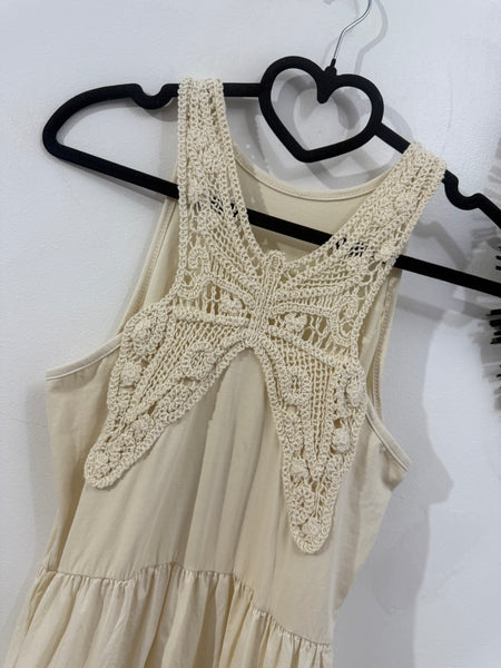 Vestido Butterfly Crochet