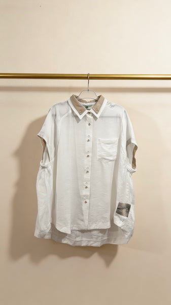Blusa Doble Cuello
