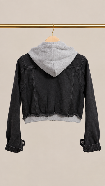 Cazadora Capucha Short
