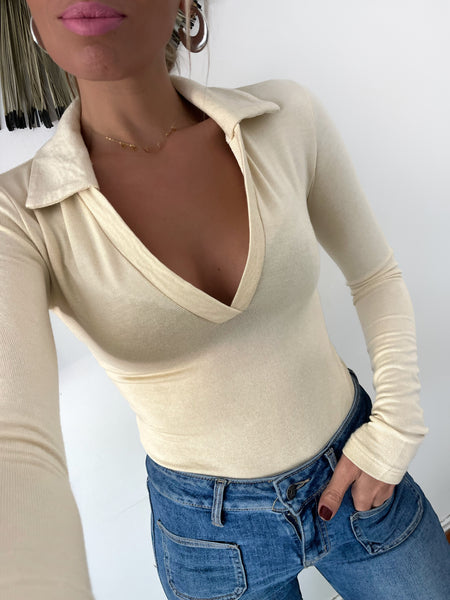 Body Cuello Beige