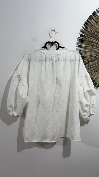 Conjunto Blonda Blanco