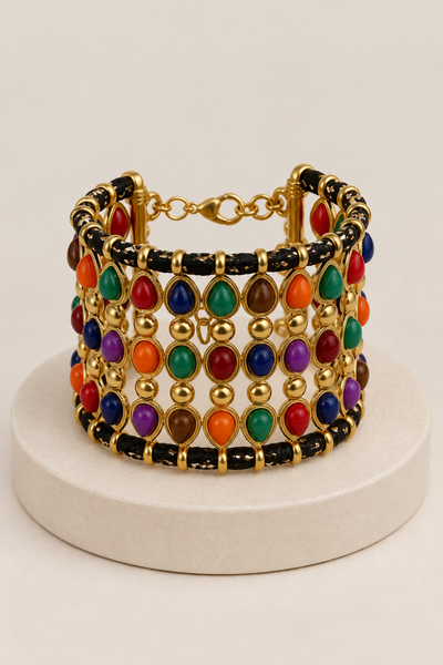 Brazalete Acero Mosaico