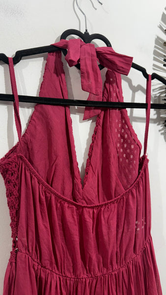 Vestido Fresa Crochet