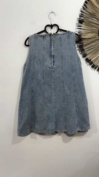 Vestido Preppy Denim