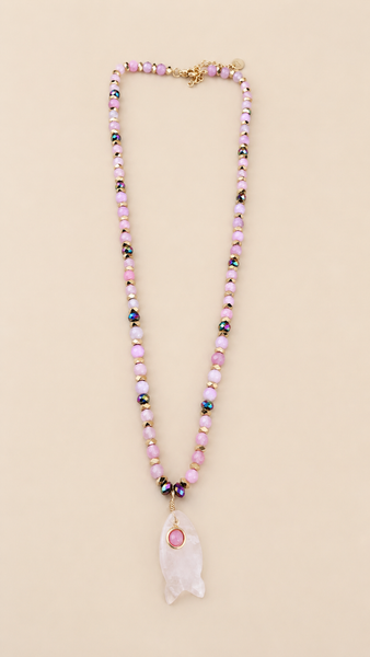 Collar Pez de Cristal
