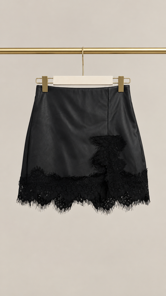 Falda Pantalón Encerada Lencera