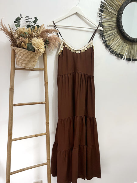 Vestido Choco Lentejuelas