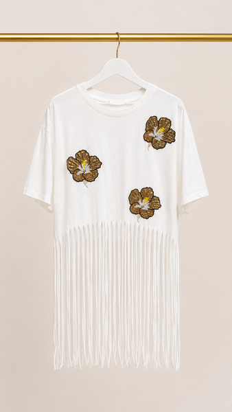 Camiseta Flecos Baby