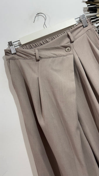 Pantalón Cruzado Taupé