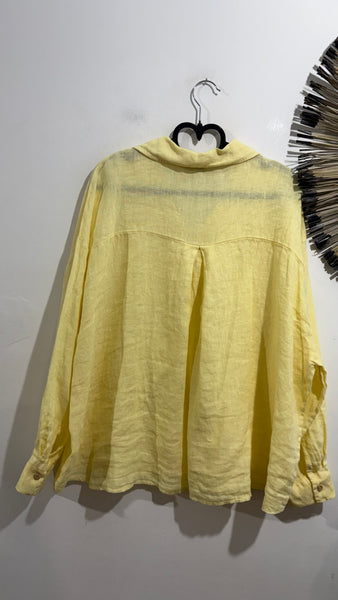 Blusa Lino Amarilla