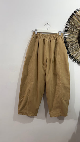 Pantalón Balloon Camel