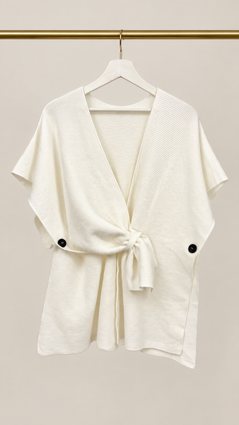 Poncho Canalé Nudo