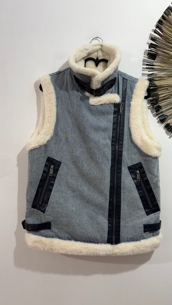Chaleco Denim Now