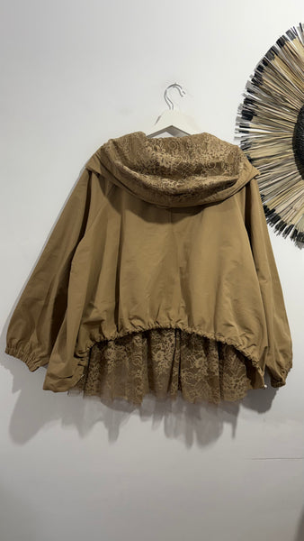 Chaqueta Camel Blonda