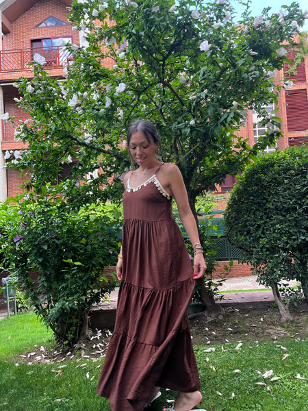 Vestido Choco Lentejuelas