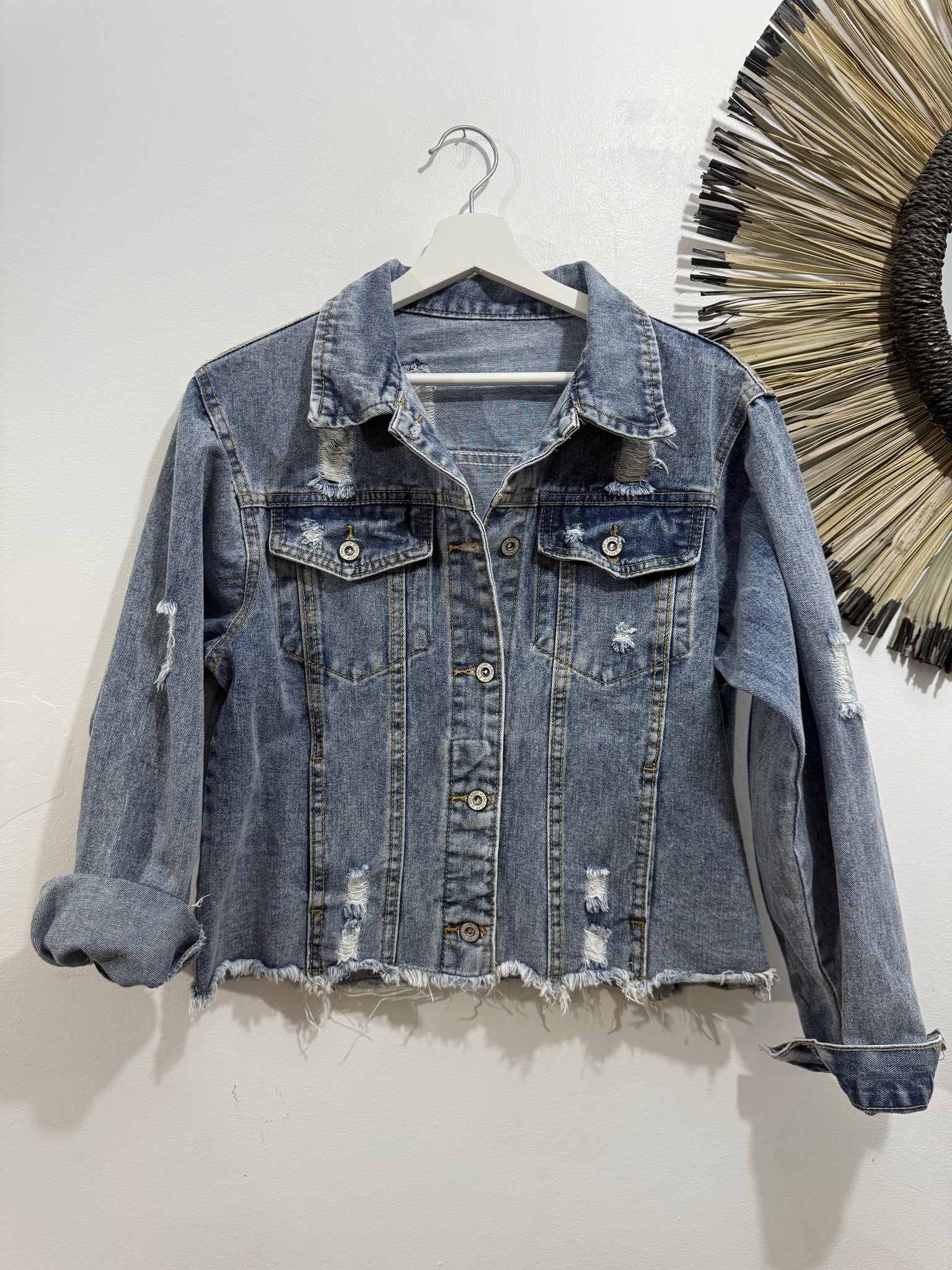 Cazadora West Denim