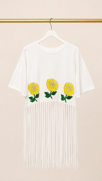 Camiseta Flecos Baby