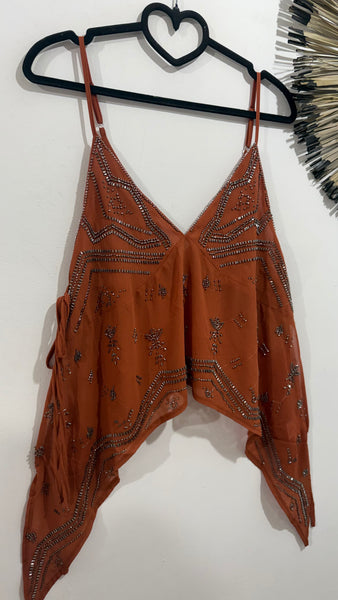 Top Teja Paillettes