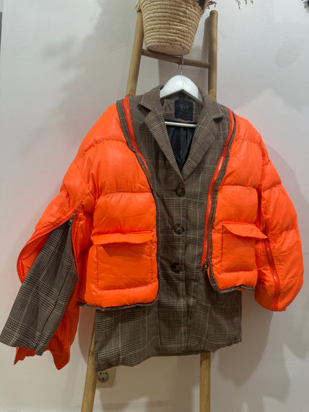 Anorak Combi Blazer Naranja