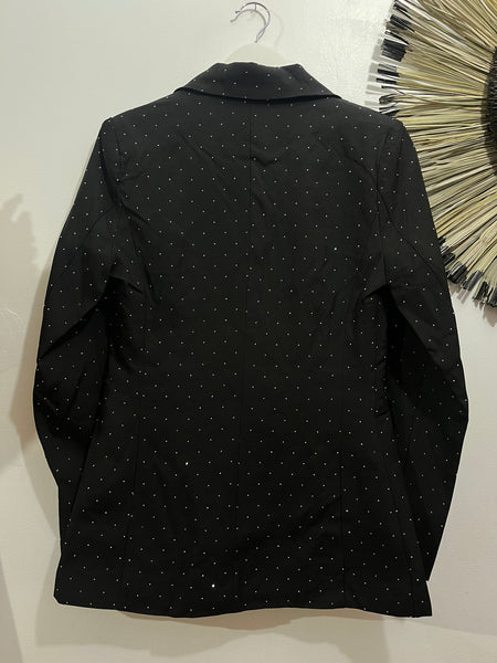 Blazer Black Strass