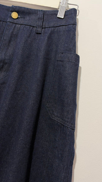 Jeans Vichy Navy & Red