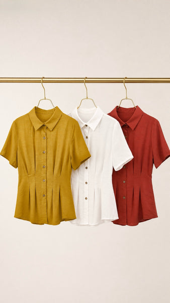 Camisa Fruncida