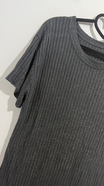 Camiseta Larga Glitter