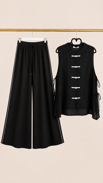 Conjunto Lino Black