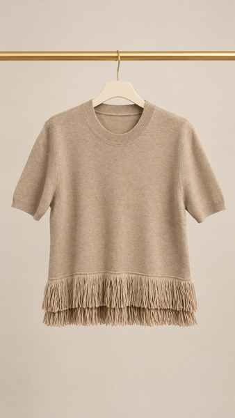 Jersey Crema Flecos