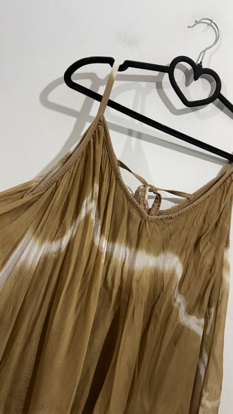 Top Tie Dye Camel