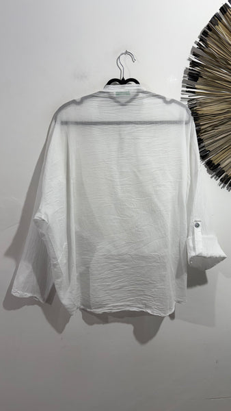 Blusa nudo blanco