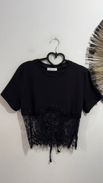 Camiseta Corset & Blonda