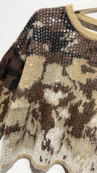 Jersey Paillettes Camo