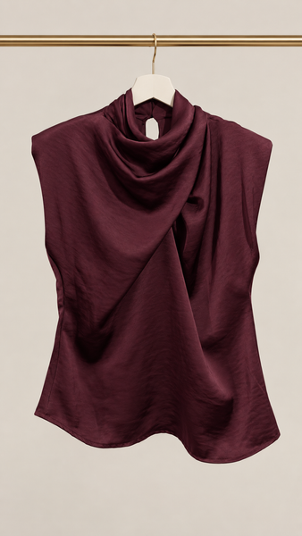 Top Cuello Cruzado