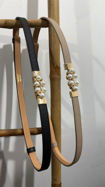 Cinturón Piel Pearl