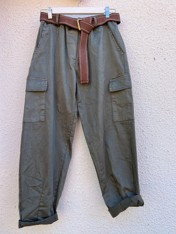 Pantalón Kaki Cargo