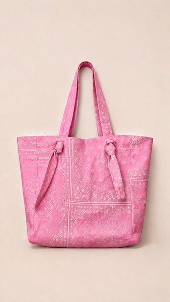 Bolso Paisley Rosa Chicle