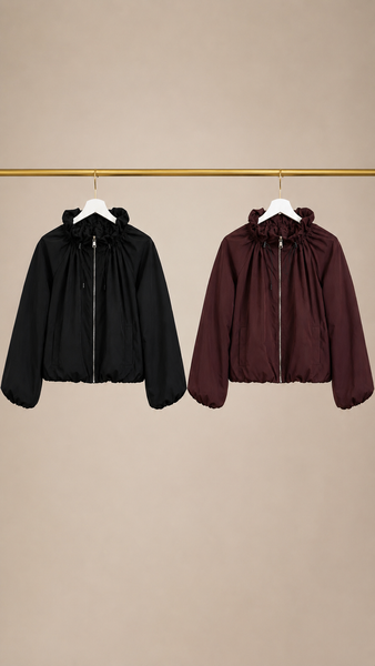 Chaqueta Cuello Ajustable