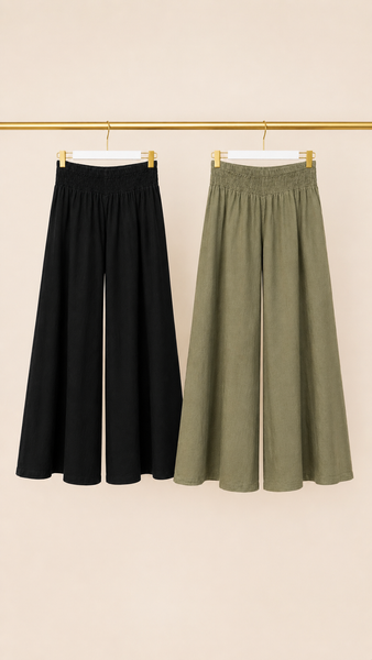 Pantalón LINO PALAZZO