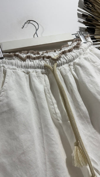 Bermuda Denim Blanche