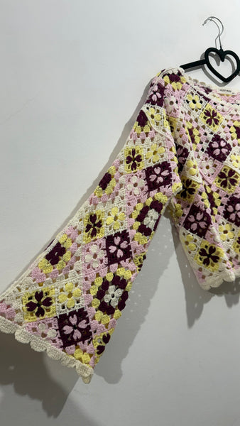 Top Crochet Wine & Butter